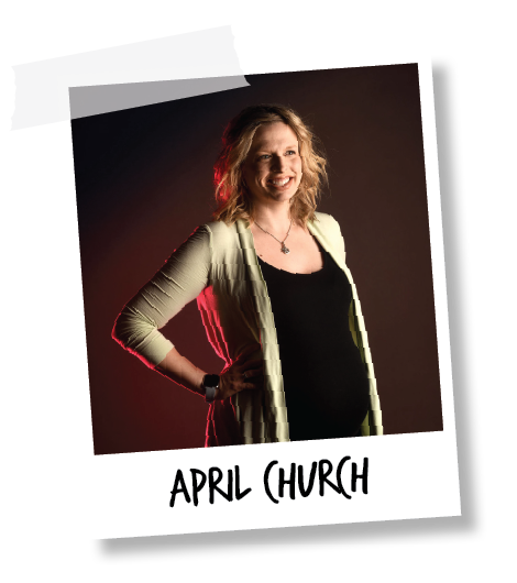 April Church (polaroid)